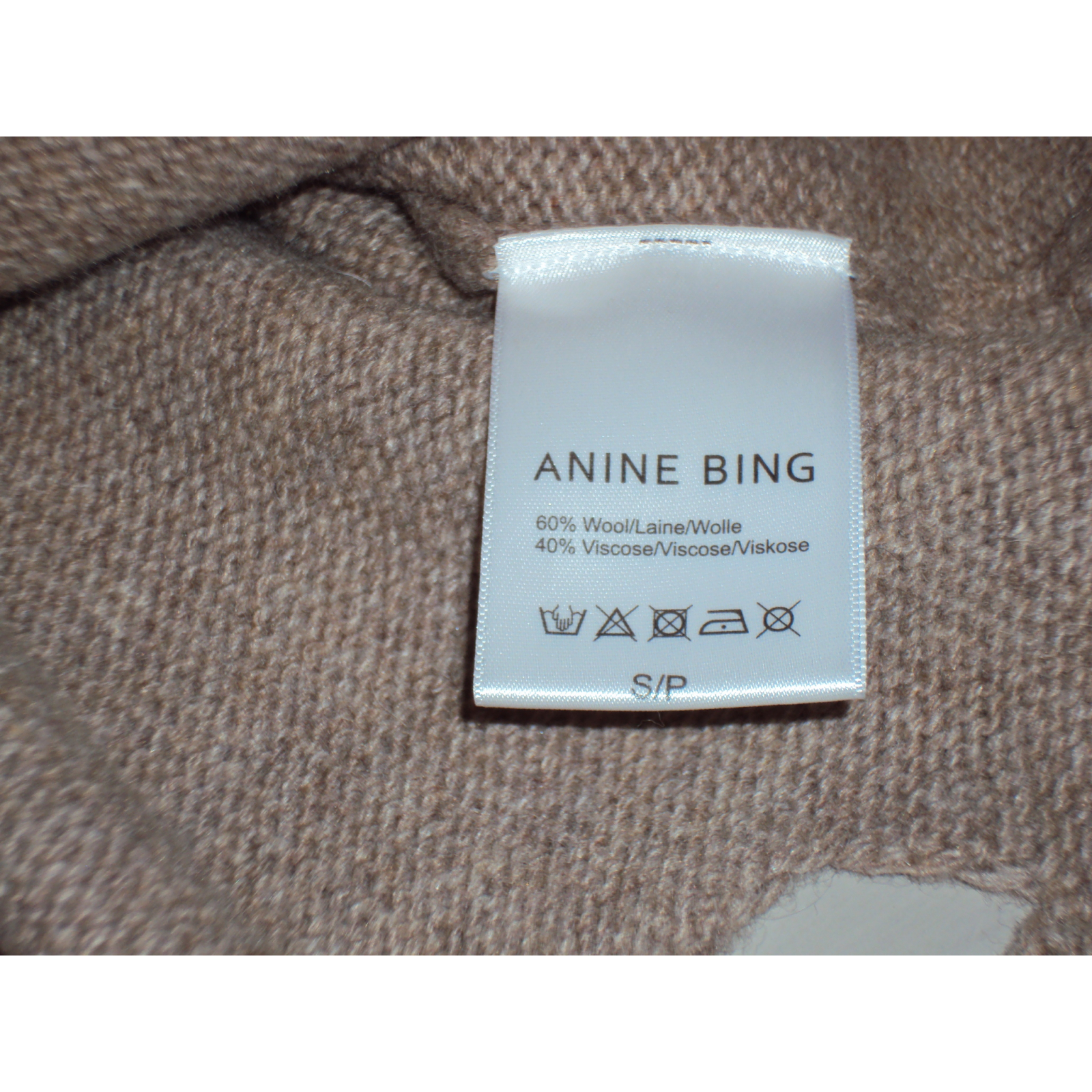 Anine Bing sweter z wełny