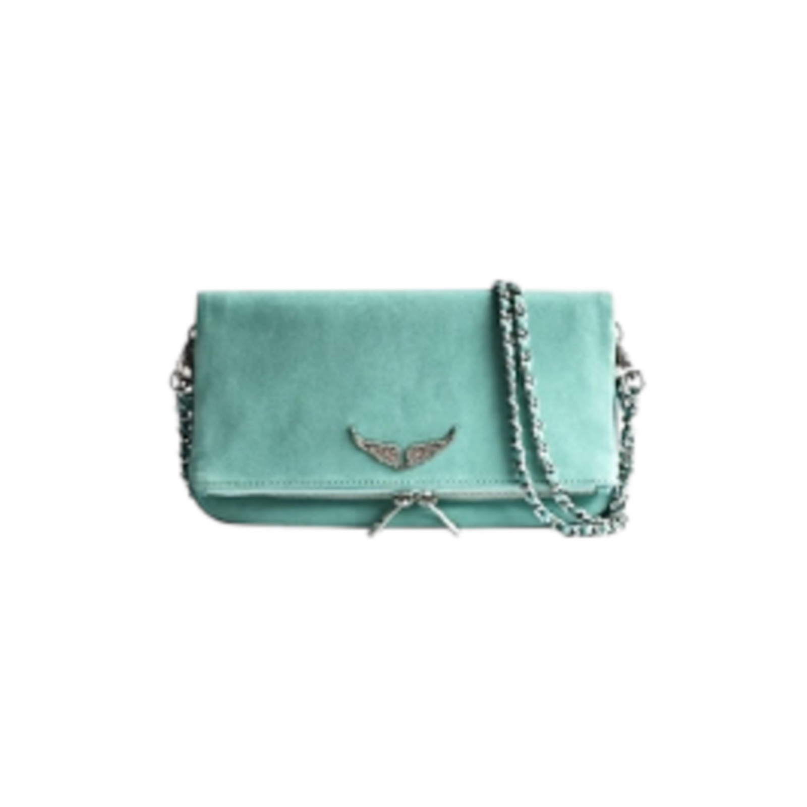 ZADIG & VOLTAIRE Rock Suede Clutch – torebka