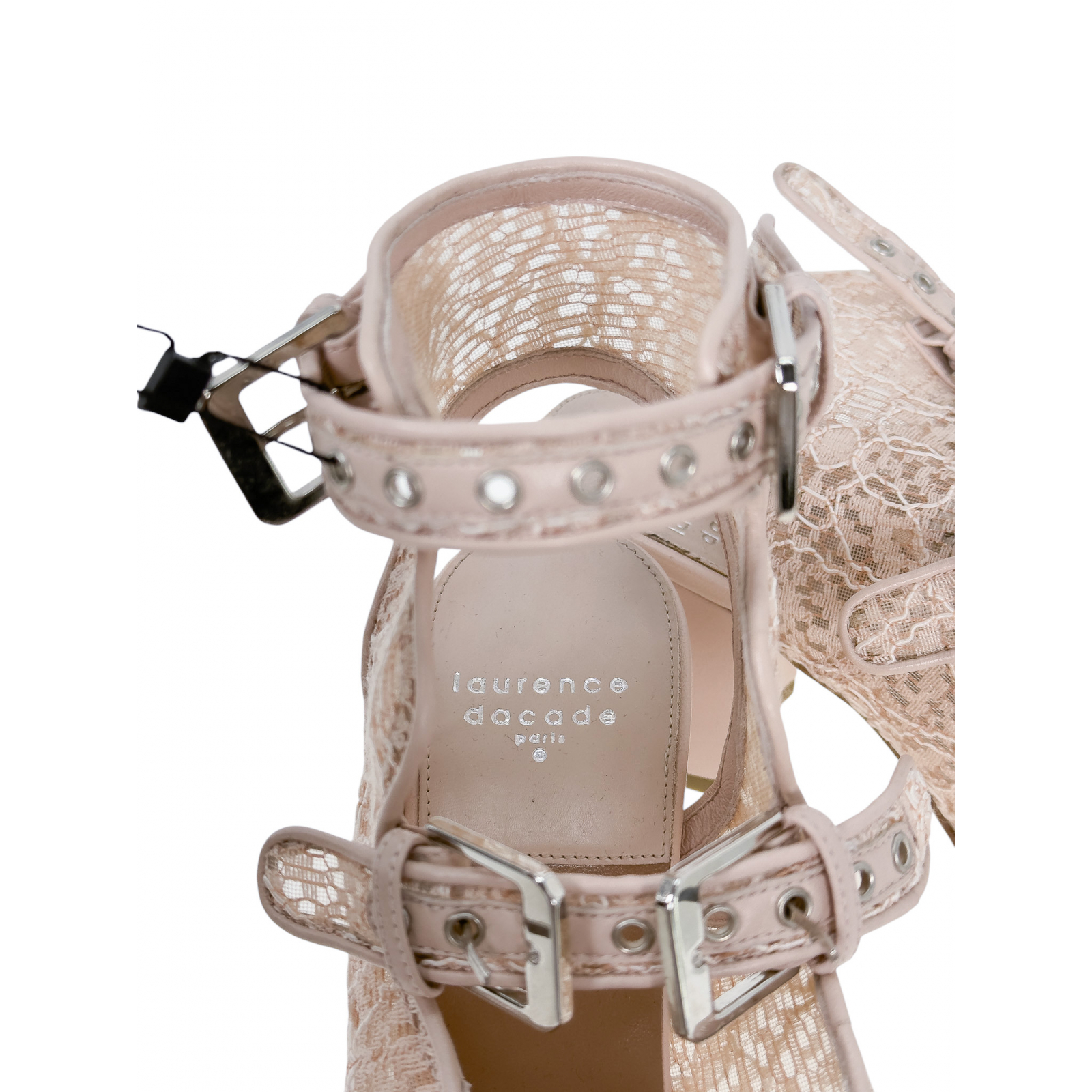 Sandały na obcasie laurence dacade