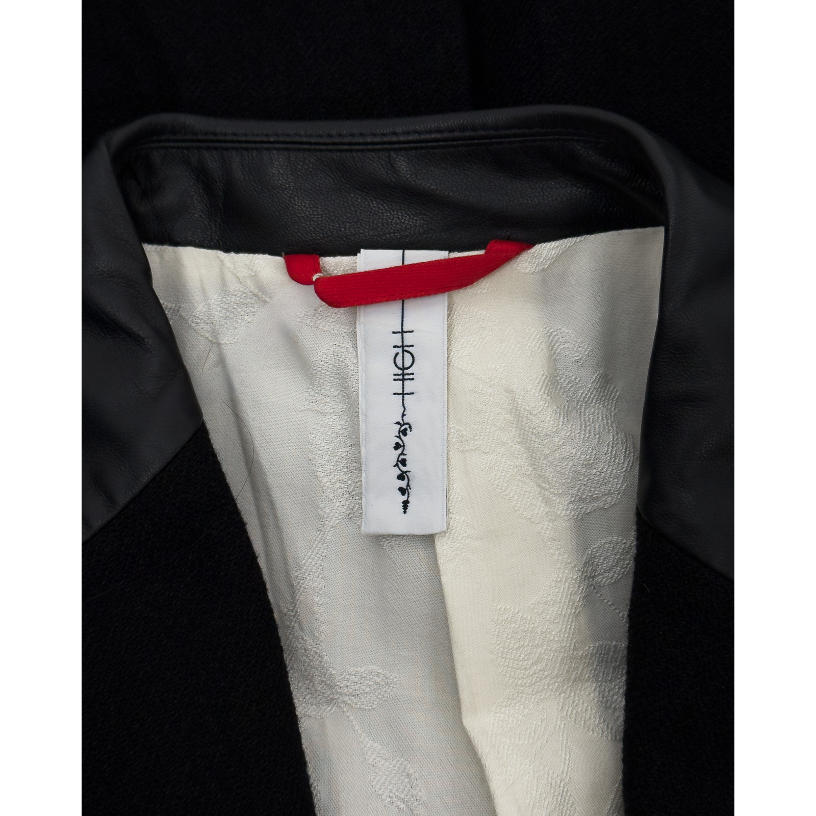 Lniano-wełniana marynarka High