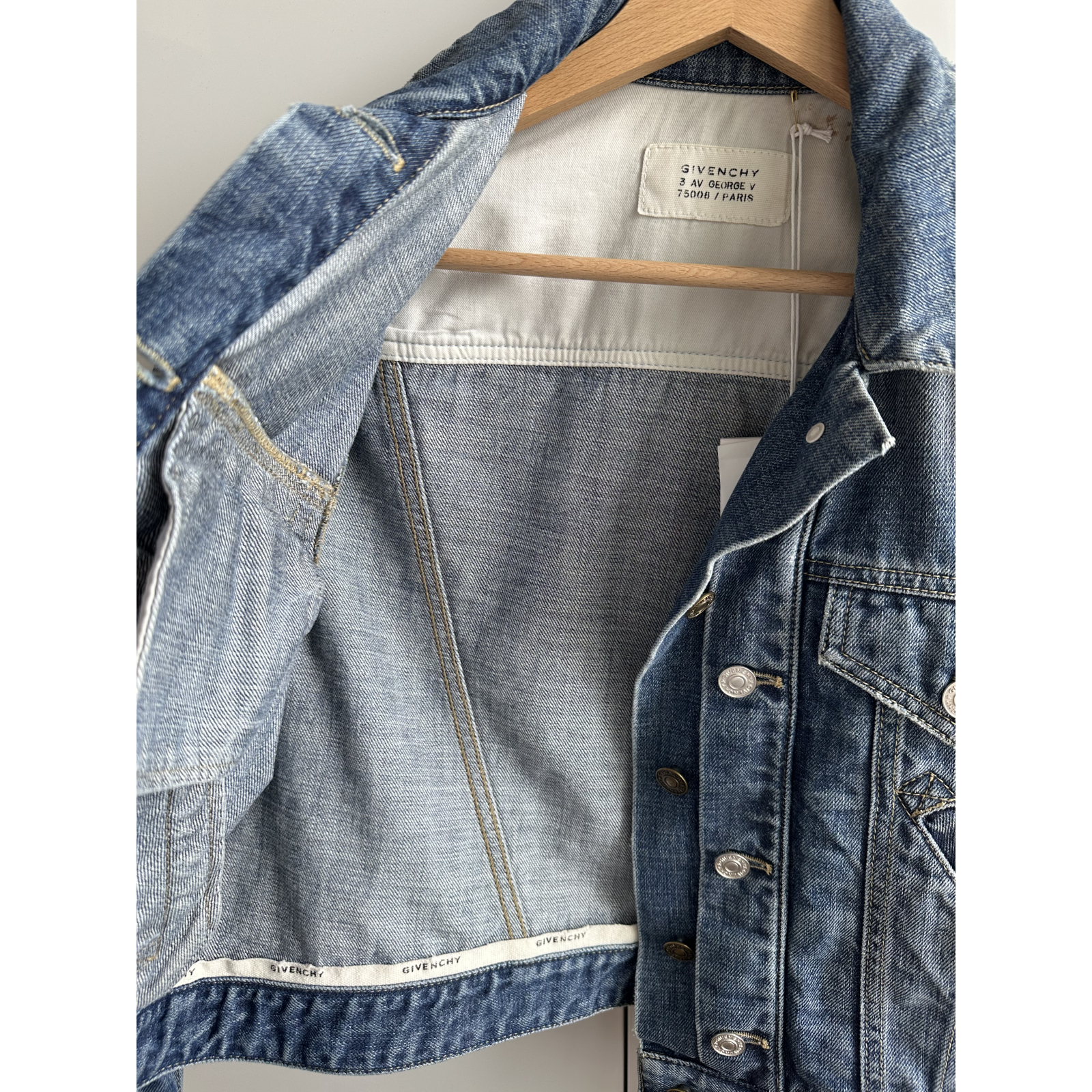 Kurtka jeansowa Givenchy