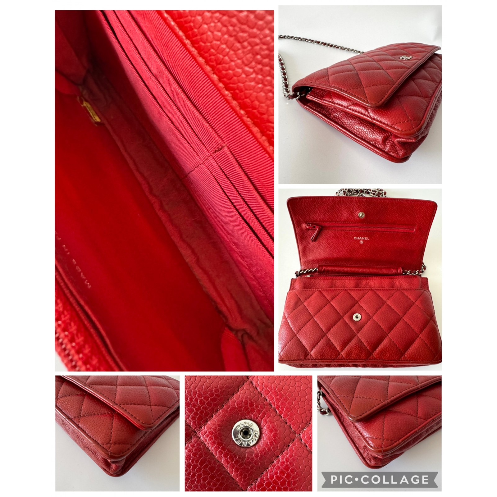 CHANEL WOC Classic Wallet On Chain - torebka