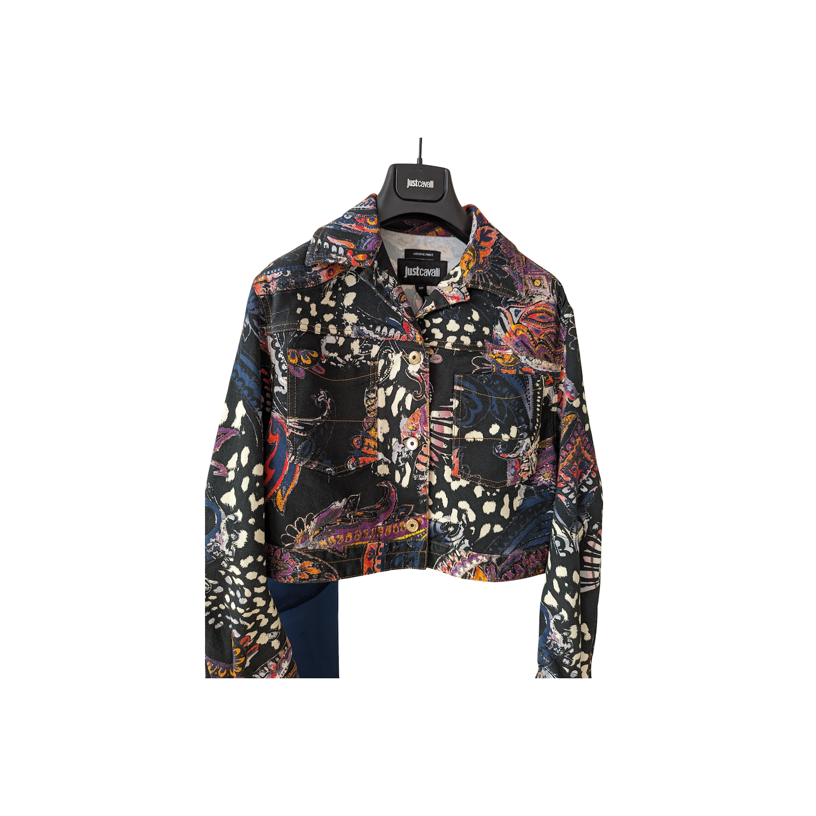 Kurtka paisley-print Just Cavalli