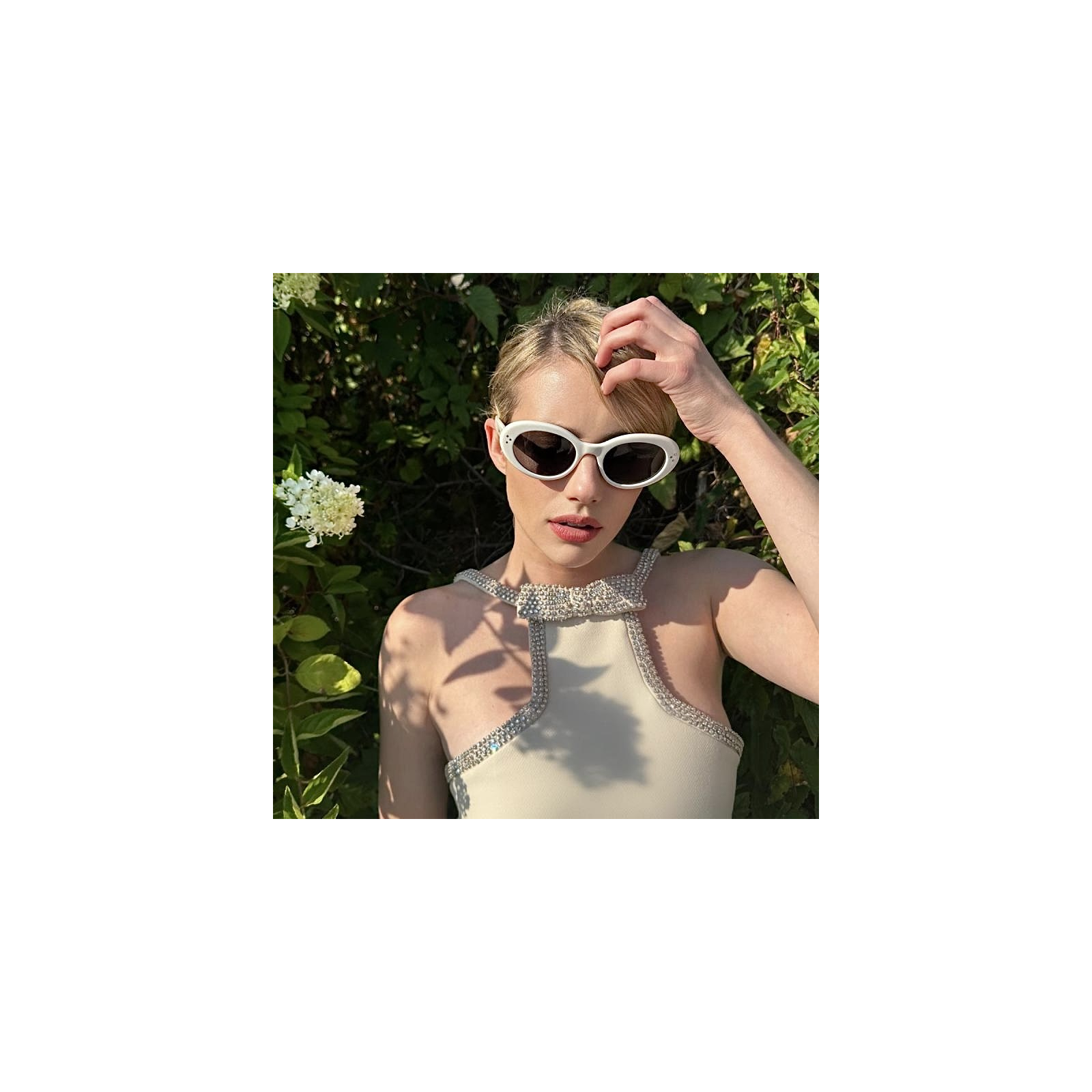 CELINE Oval Cat-Eye Sunglasses - okulary przeciwsłoneczne