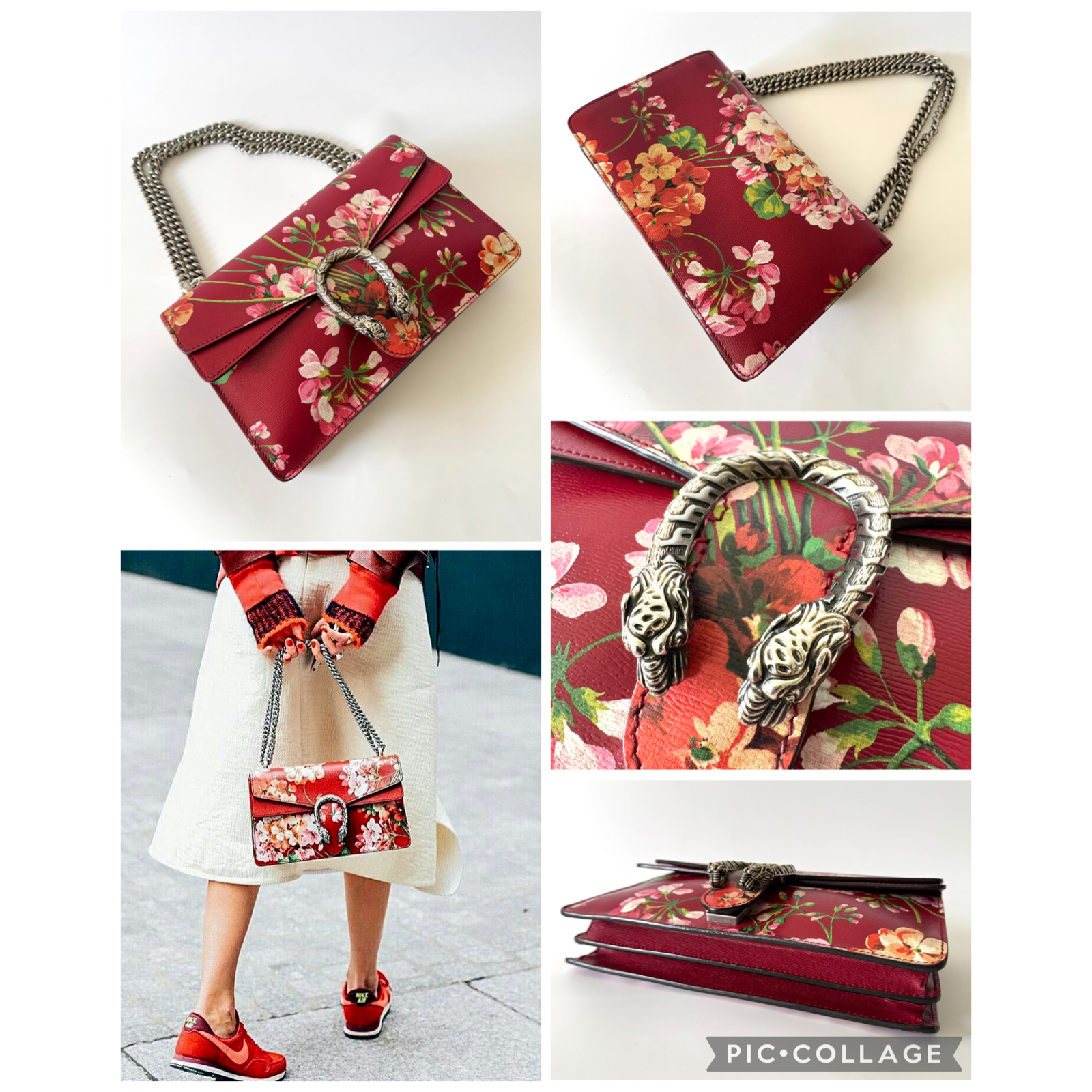 GUCCI Dionysus Blooms Shoulder Bag - torebka