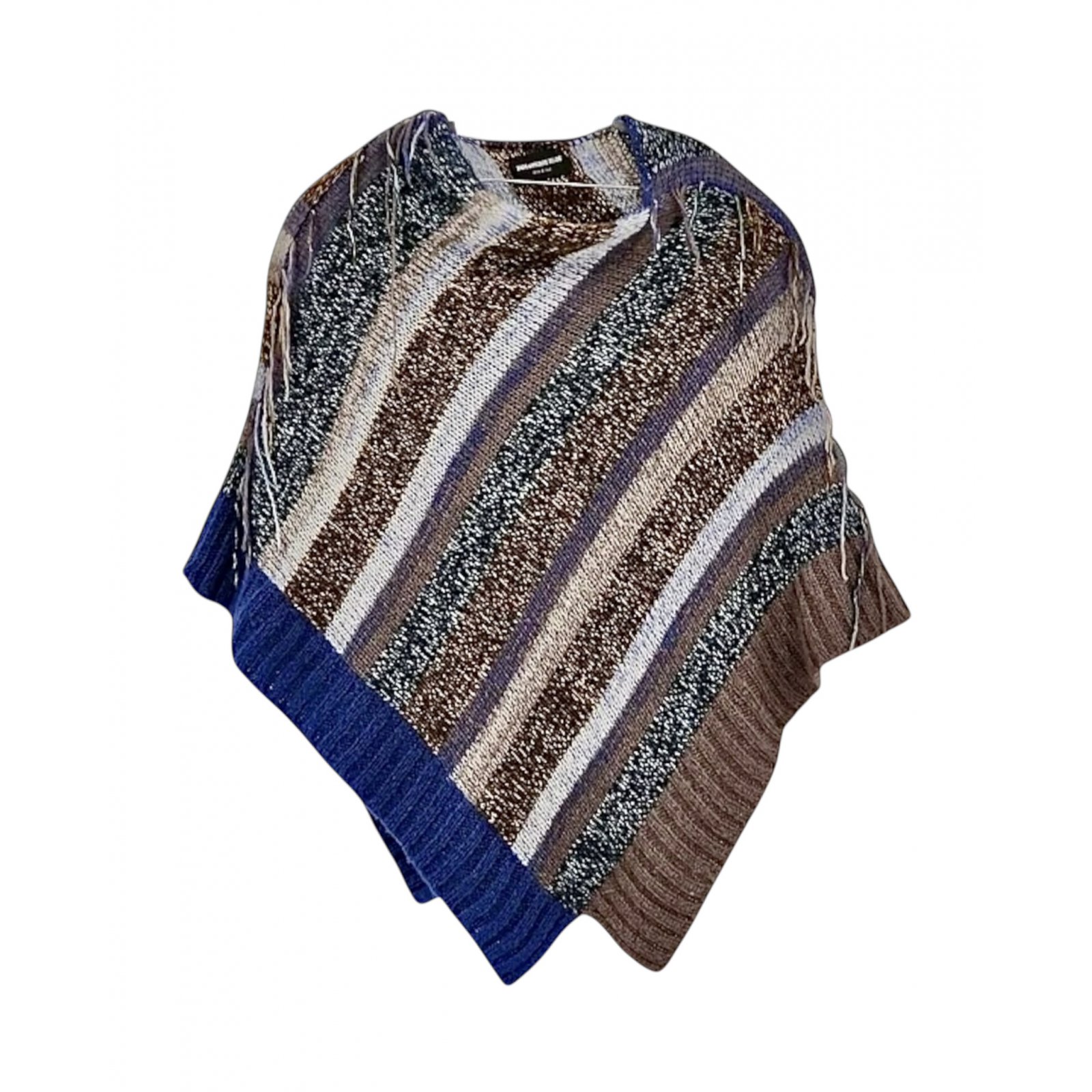 ZADIG & VOLTAIRE Pist Deluxe Wool Mohair Poncho Sweater – ponczo