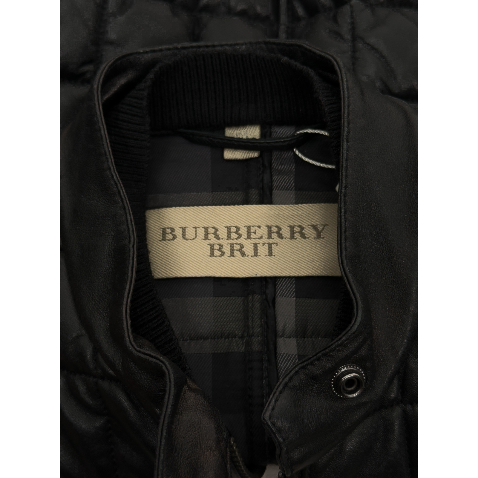 Skórzana bomerka Burberry Brit