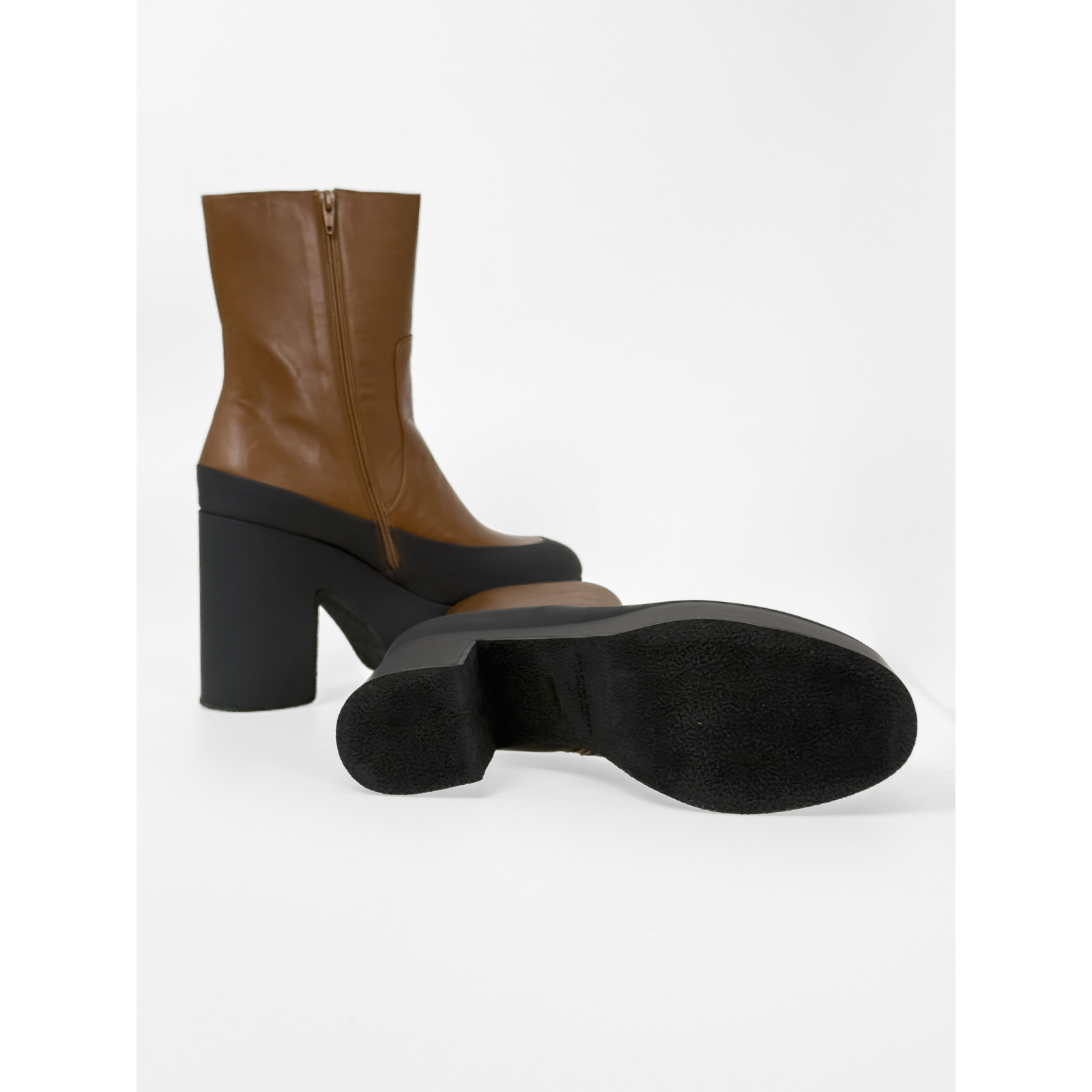 Botki na obcasie i platformie