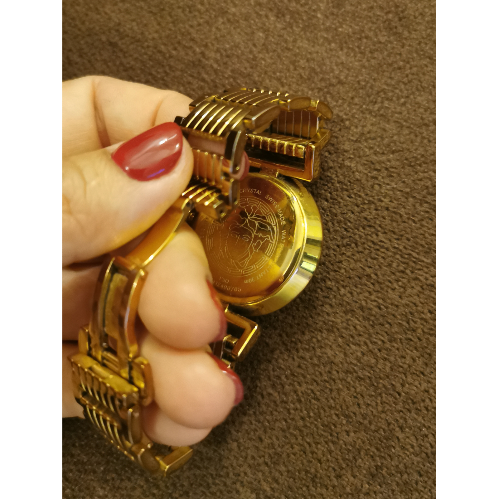 Luksusowy zegarek Versace