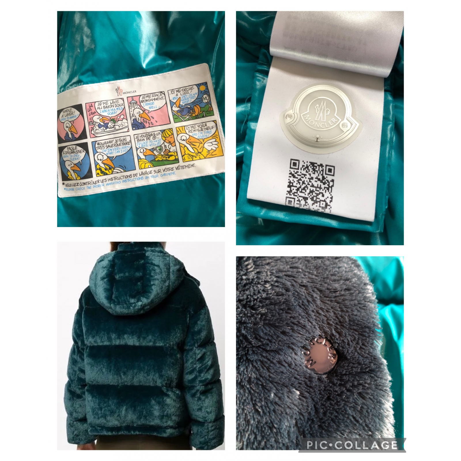 MONCLER Daos Velvet - kurtka