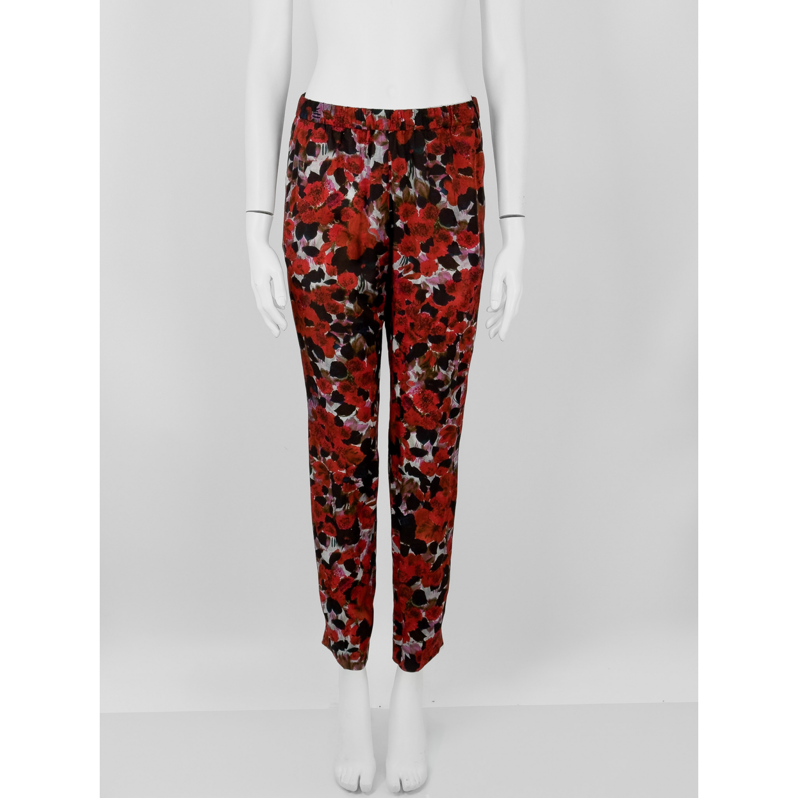 Komplet z wiskozy: bluzka + spodnie