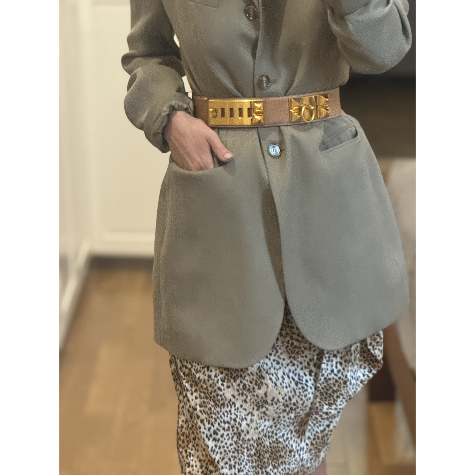 Hermes- skórzany pasek