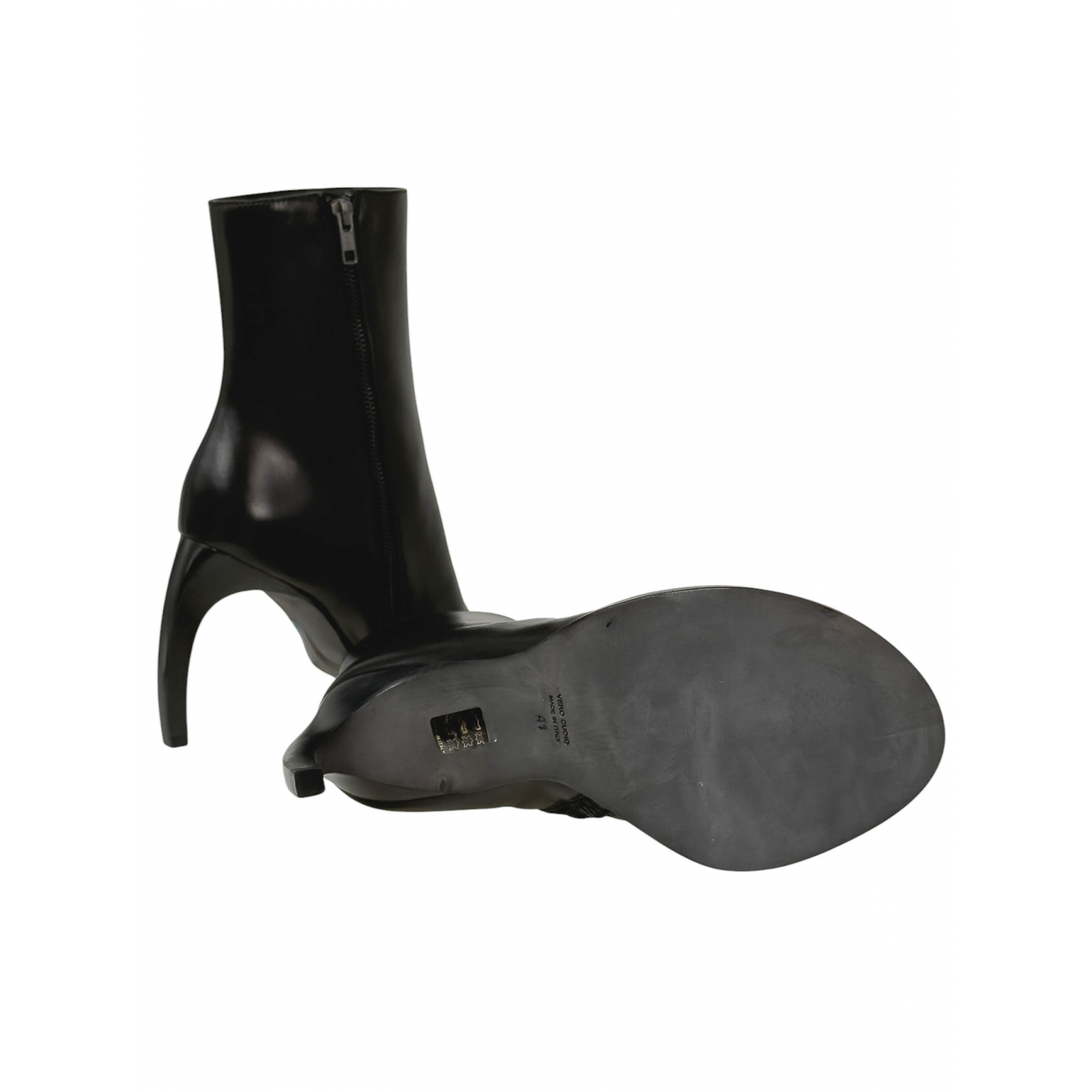 Botki na obcasie ANN DEMEULEMEESTER