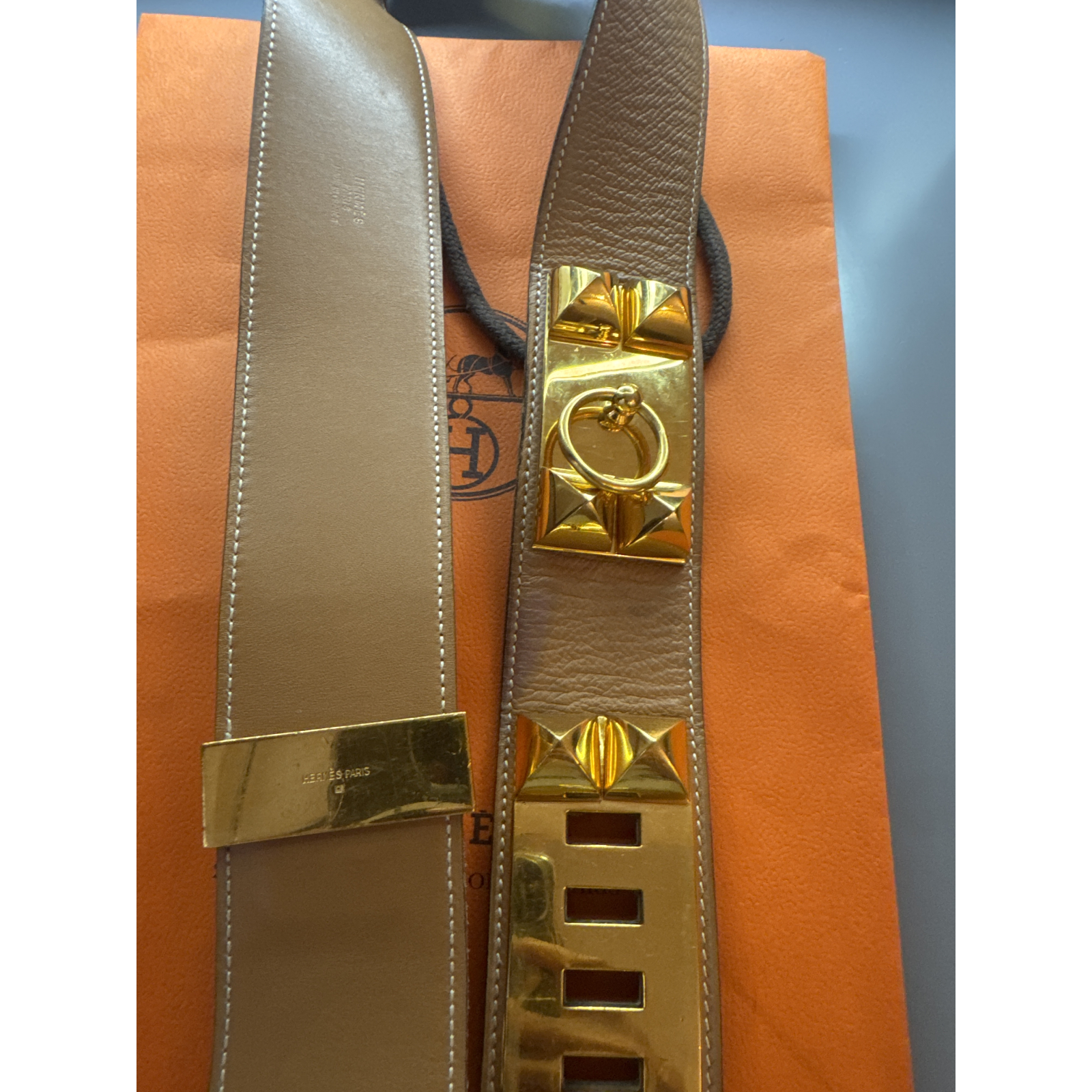 Hermes- skórzany pasek