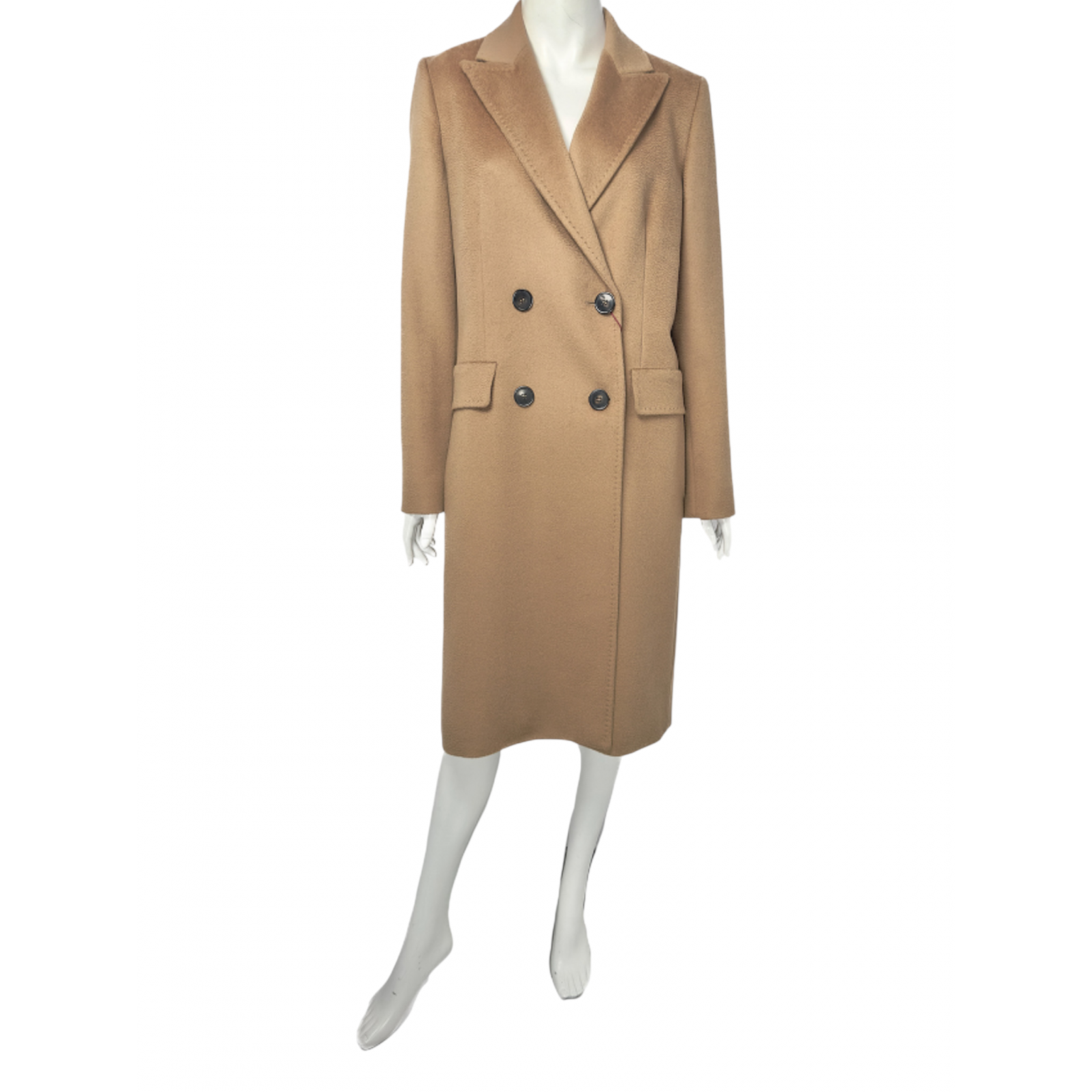 Wełniany płaszcz MaxMara Studio