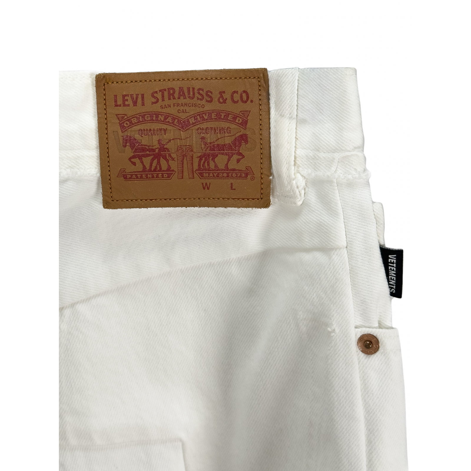 Jeansy VETEMENTS X LEVI'S