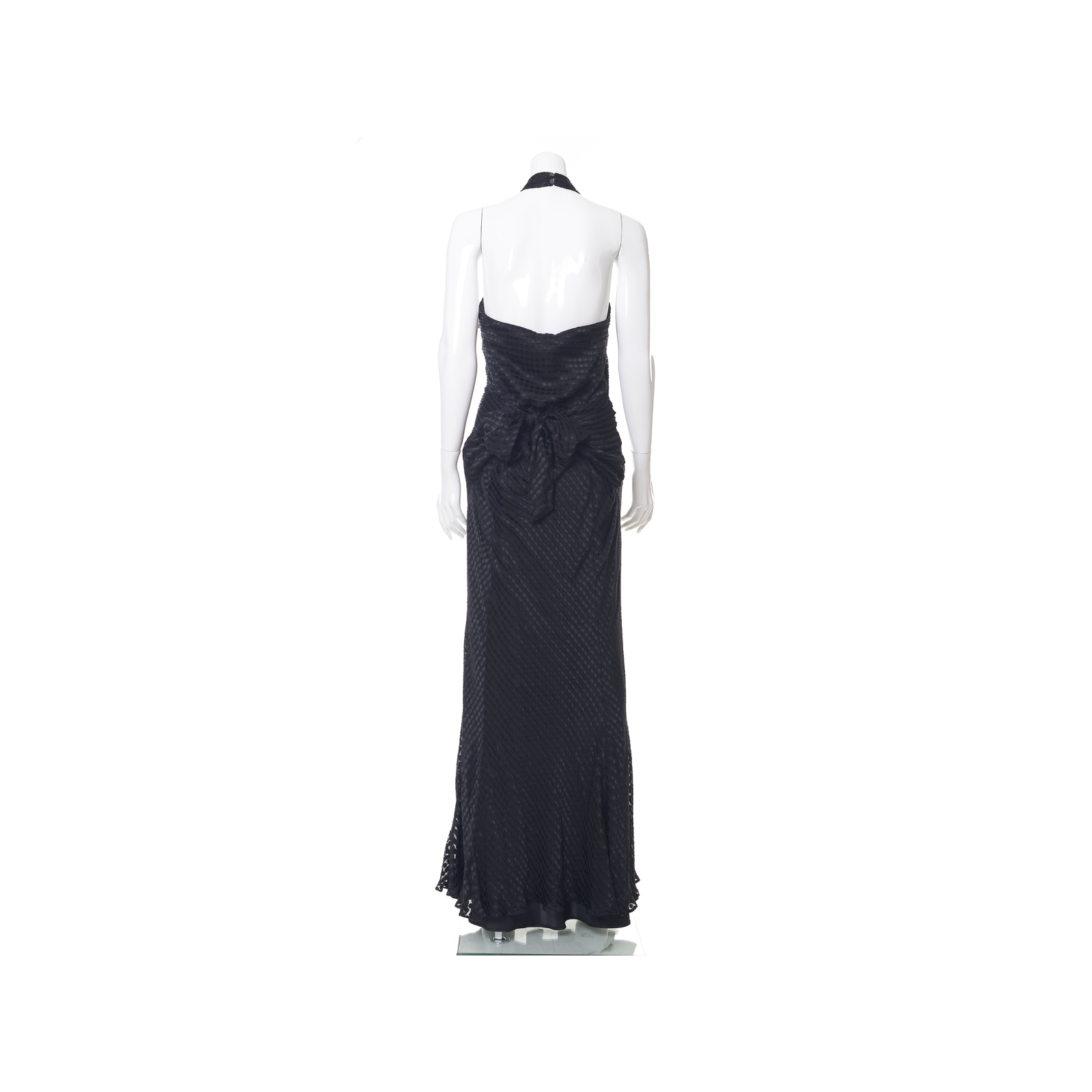 Czarna sukienka maxi