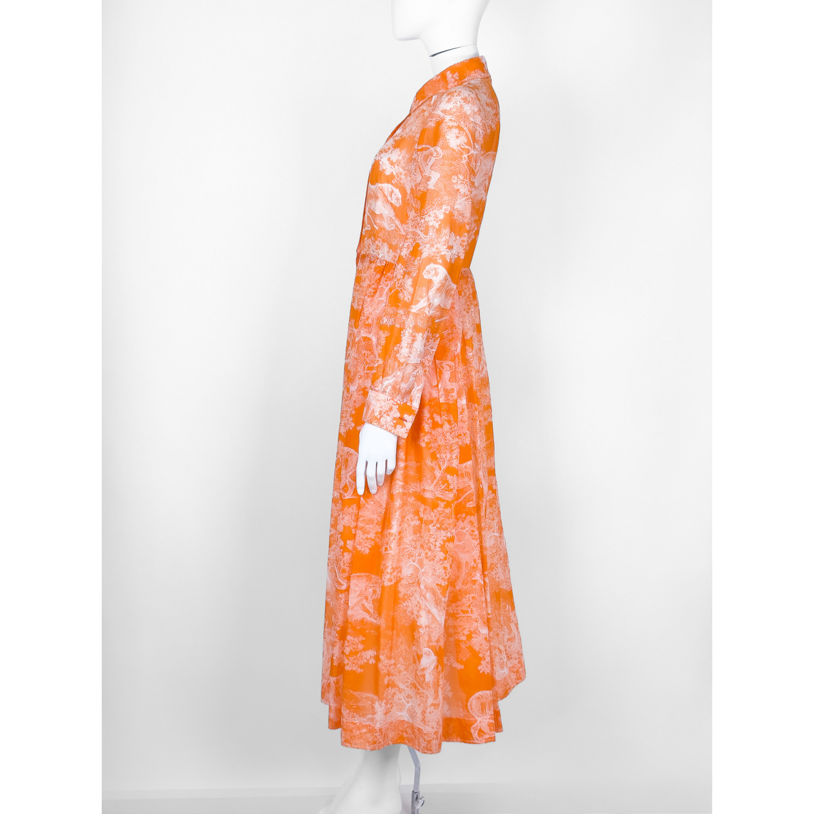 Bawełniana sukienka Christian Dior