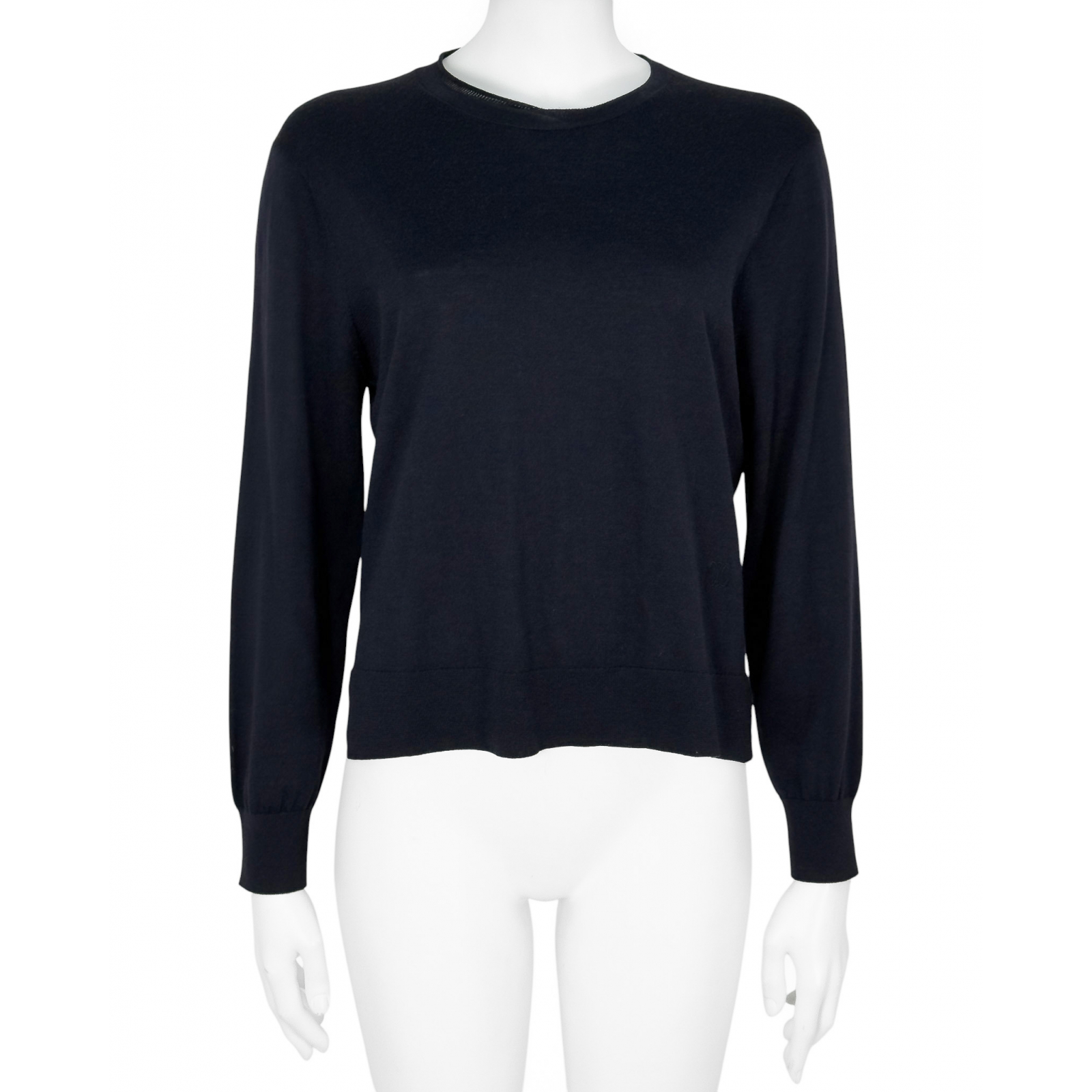 Wełniano-jedwabny sweter