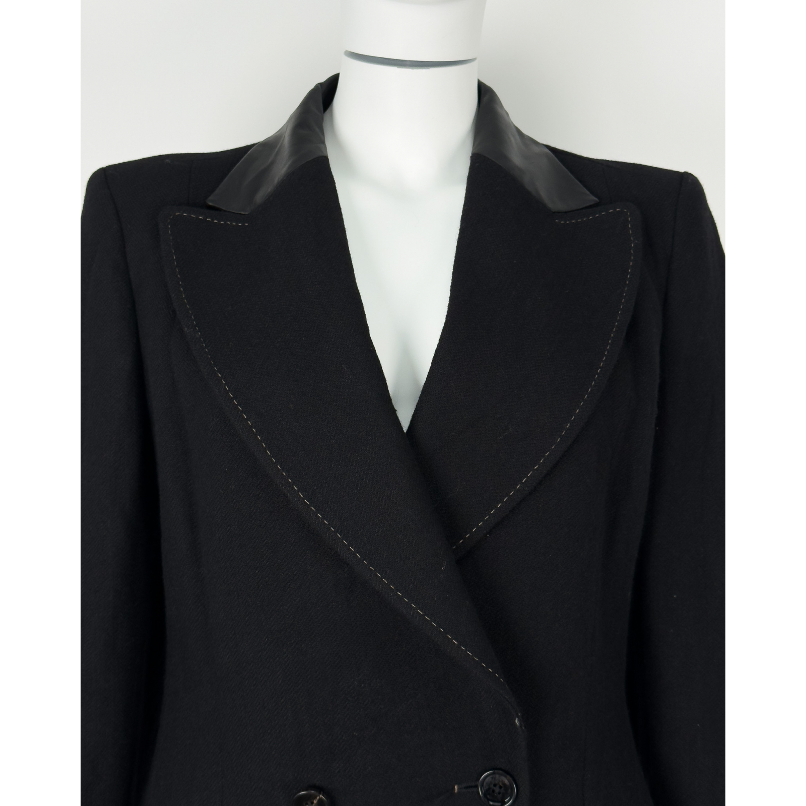 Lniano-wełniana marynarka High