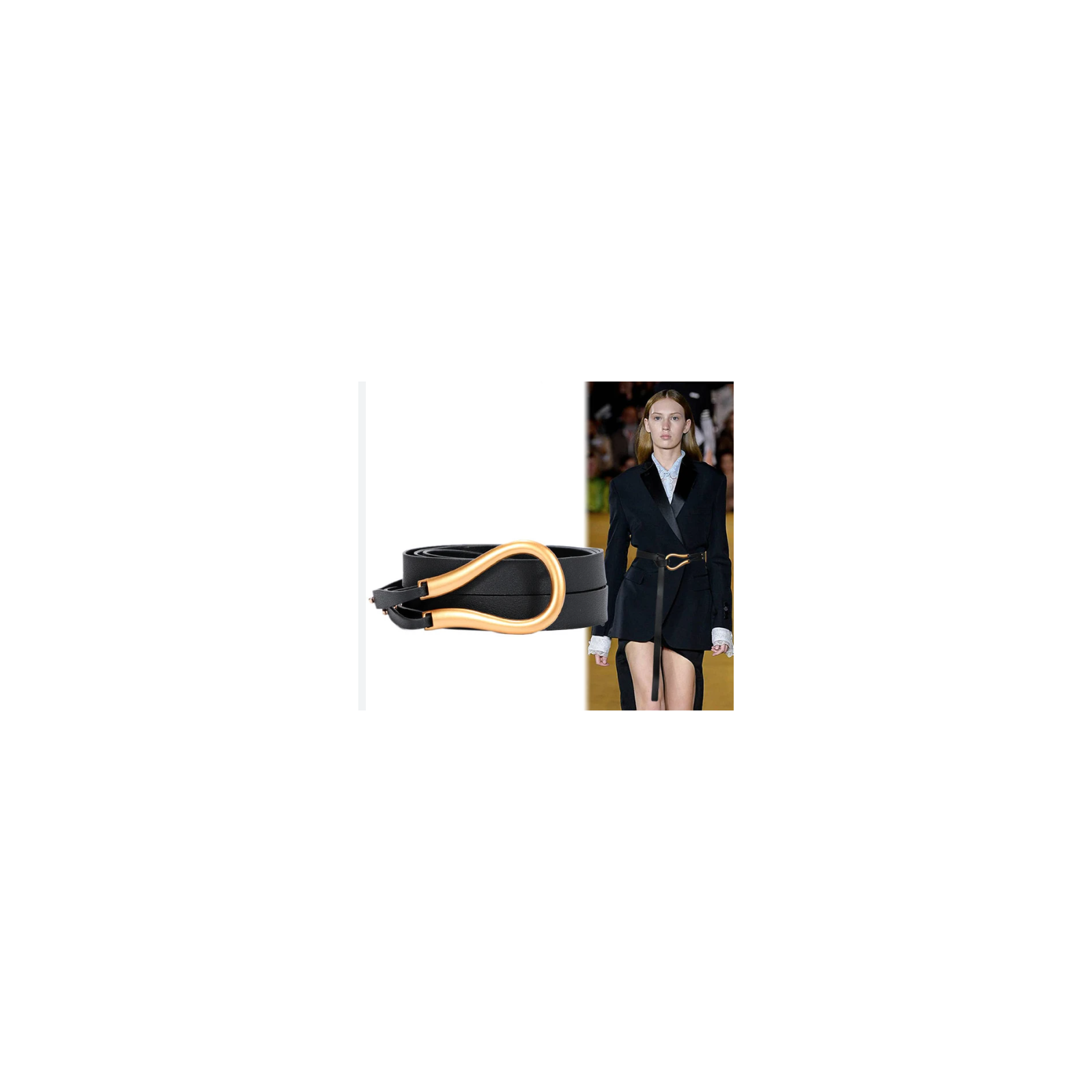 pasek Bottega Veneta Horseshoe