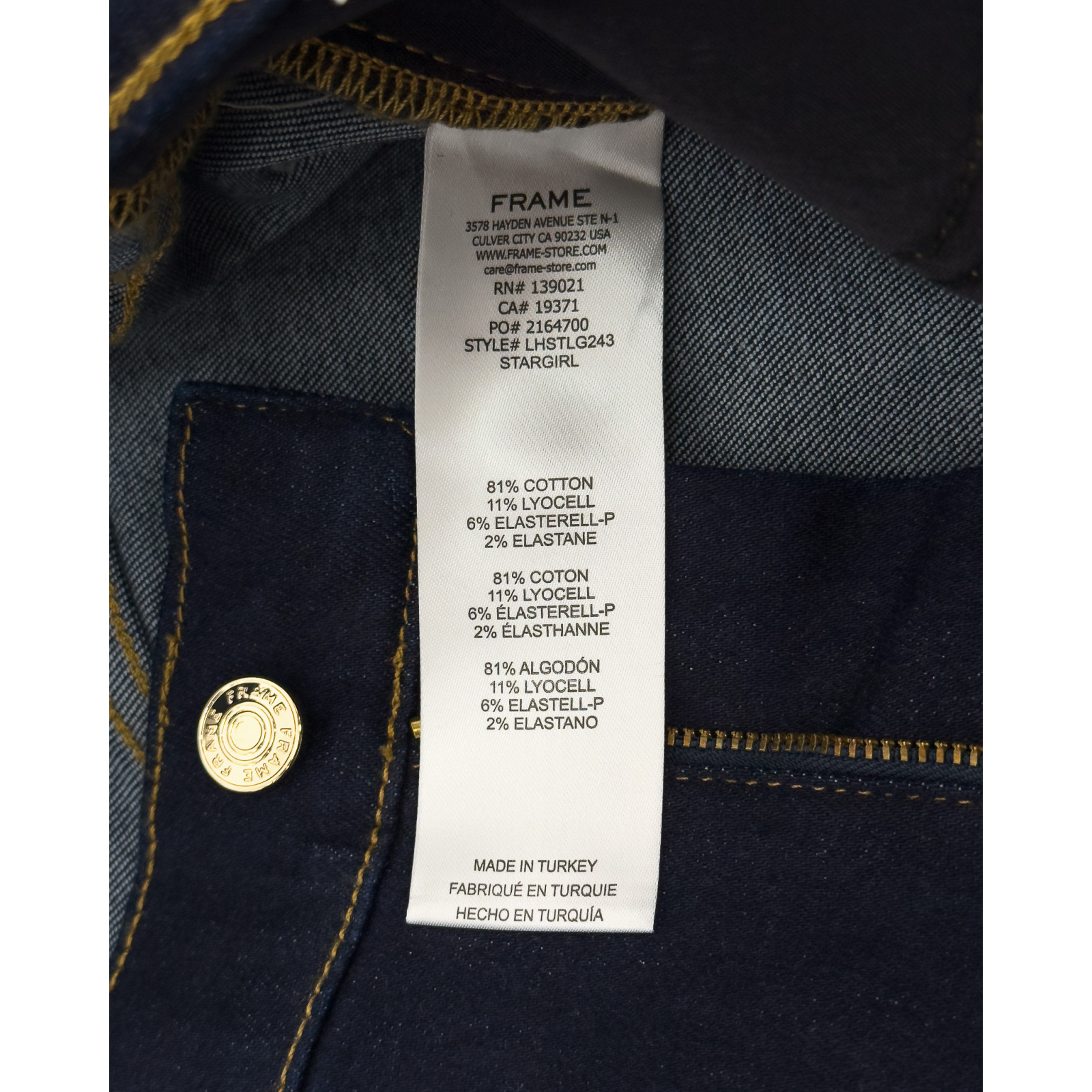 Spodnie jeansowe FRAME