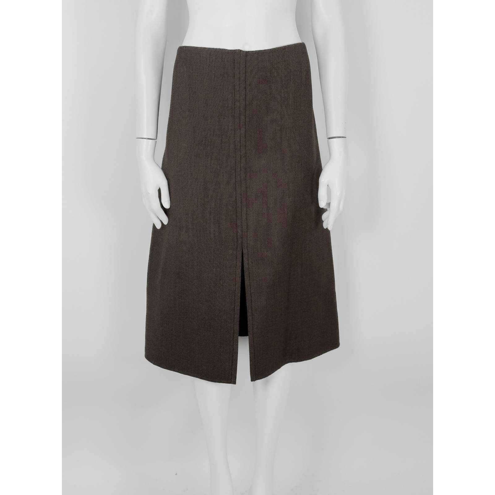 Wełniany komplet: bluzka z długim rękawem + spódnica