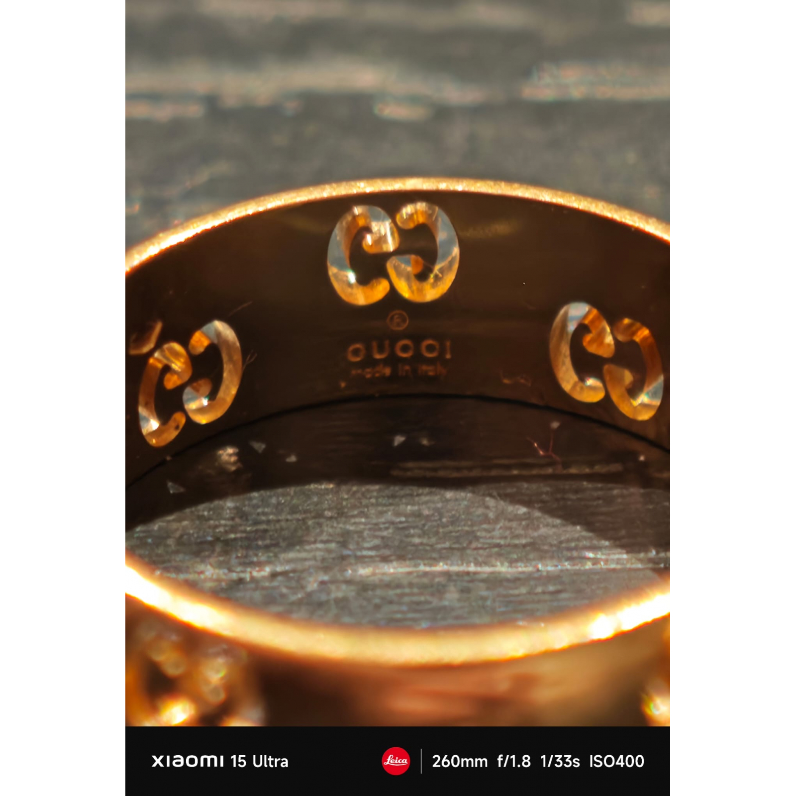 Pierścionek / obrączka Gucci