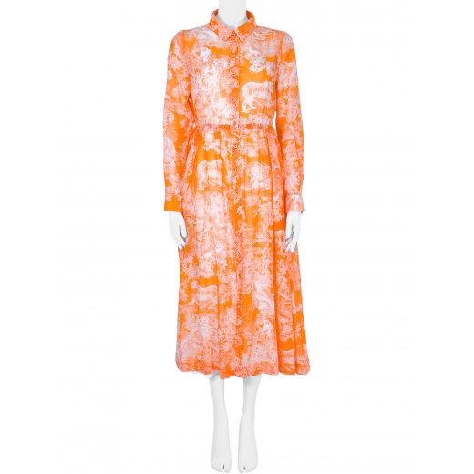 Bawełniana sukienka Christian Dior