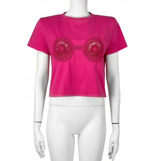 Top z krótkim rękawem