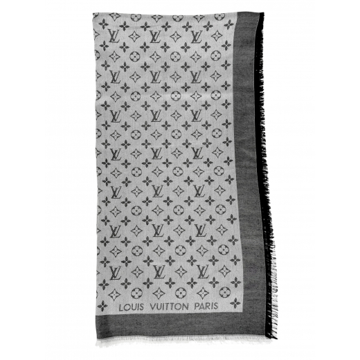 Jedwabno-wełniana chusta