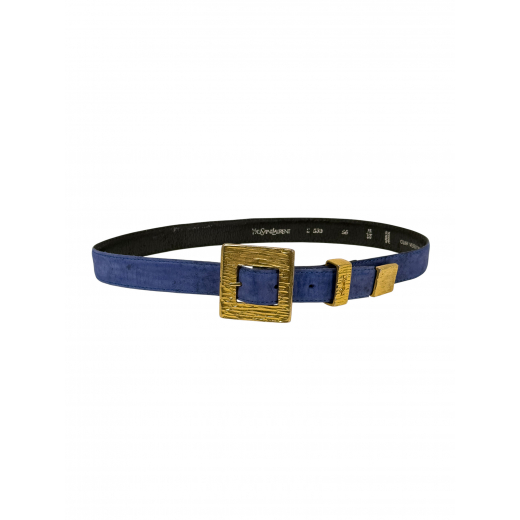 Zamszowy pasek Yves Saint Laurent