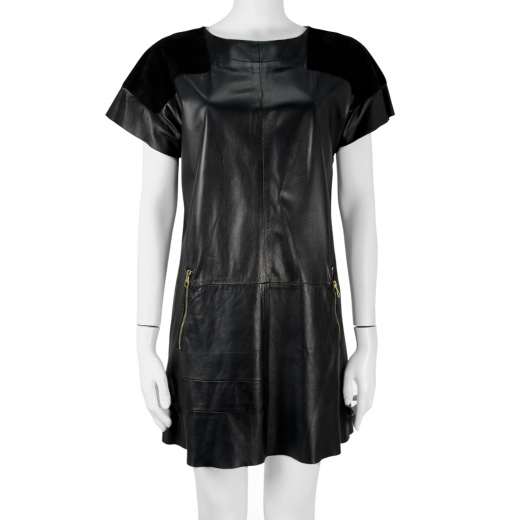 Skórzana sukienka