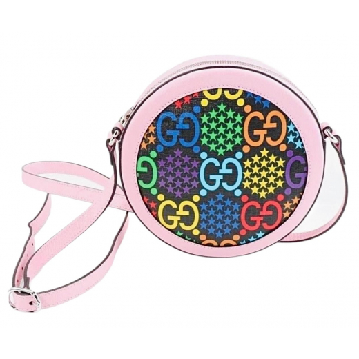 GUCCI Psychedelic Round Crossbody Bag - torebka