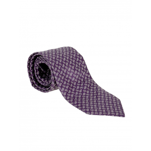 Jedwabny krawat Yves Saint Laurent